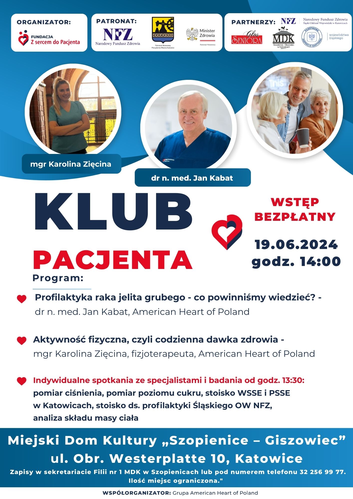 Klub Pacjenta w Katowicach