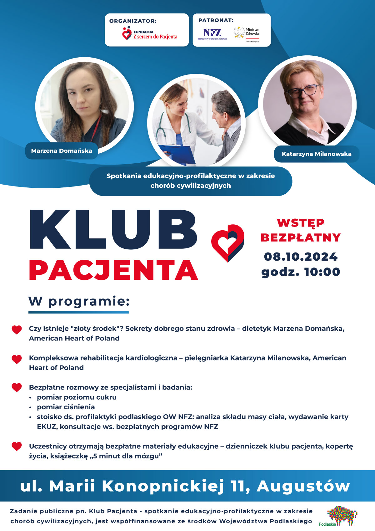 Klub Pacjenta w Augustowie