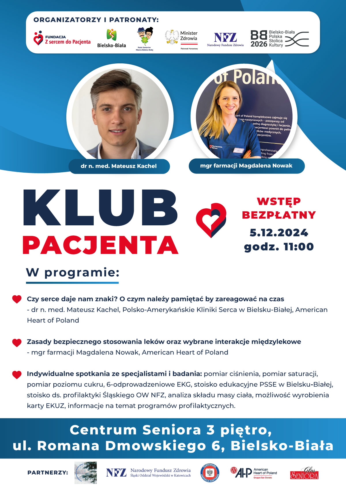 Klub Pacjenta w Bielsku Białej