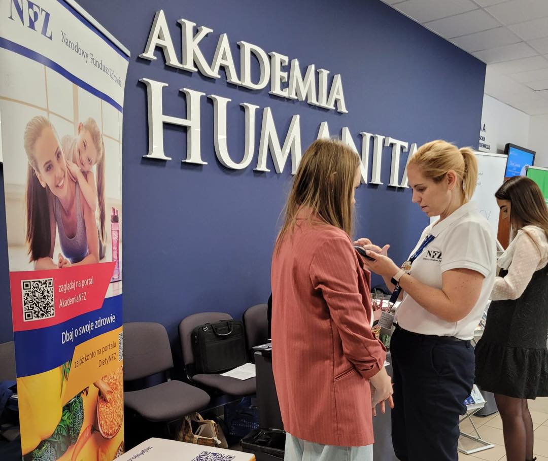 Klub Pacjenta podczas Dni Seniora w Akademia Humanitas