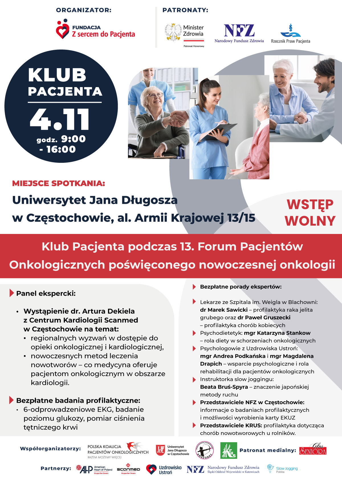 Klub Pacjenta w Częstochowie