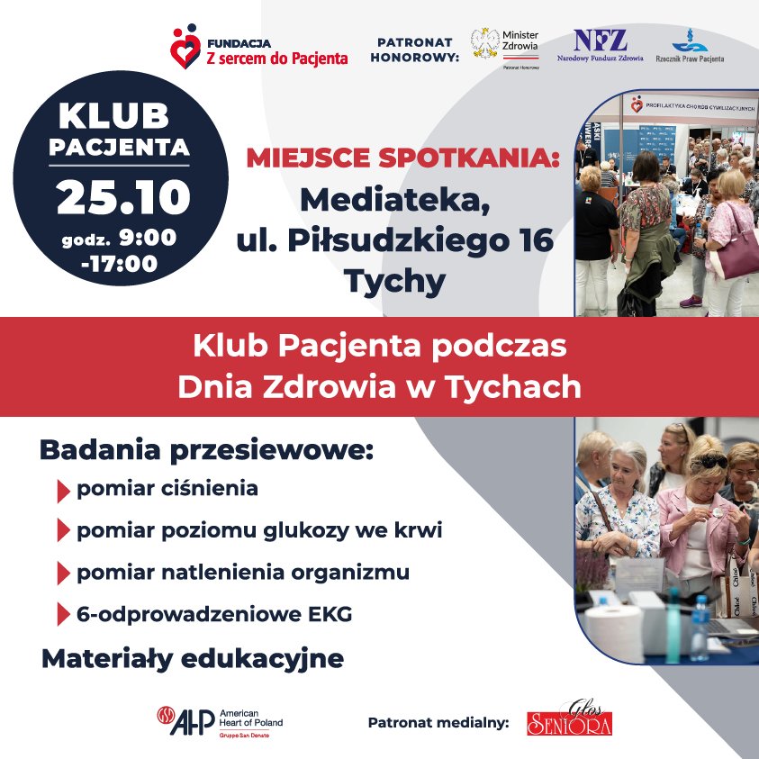 Klub Pacjenta podczas Dnia Zdrowia w Tychach