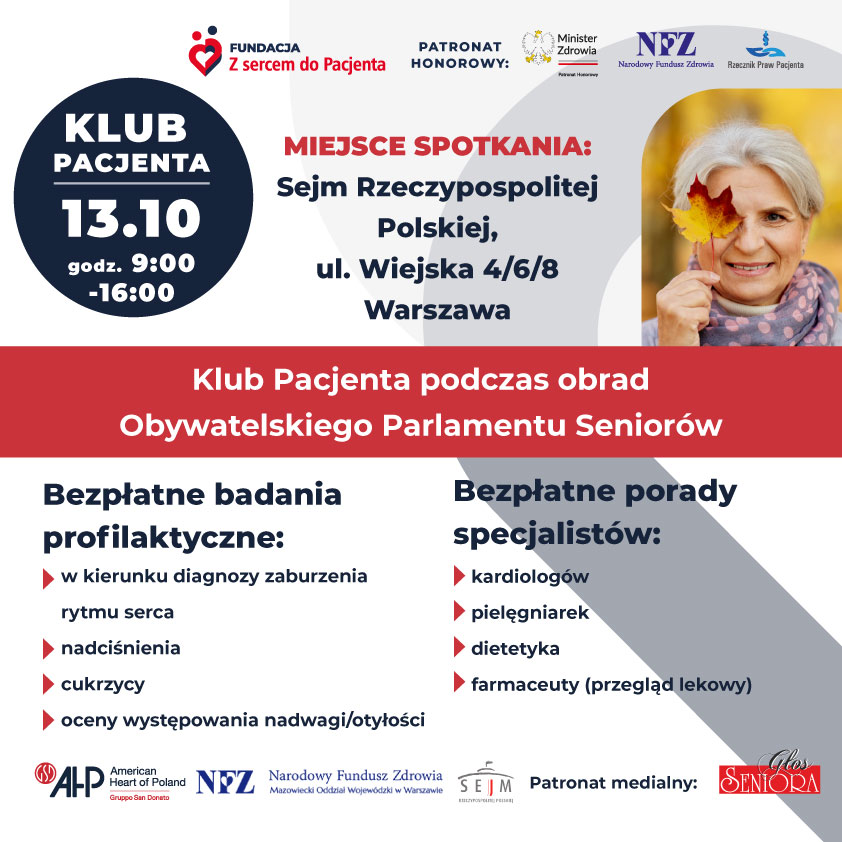 Klub Pacjenta w Warszawie