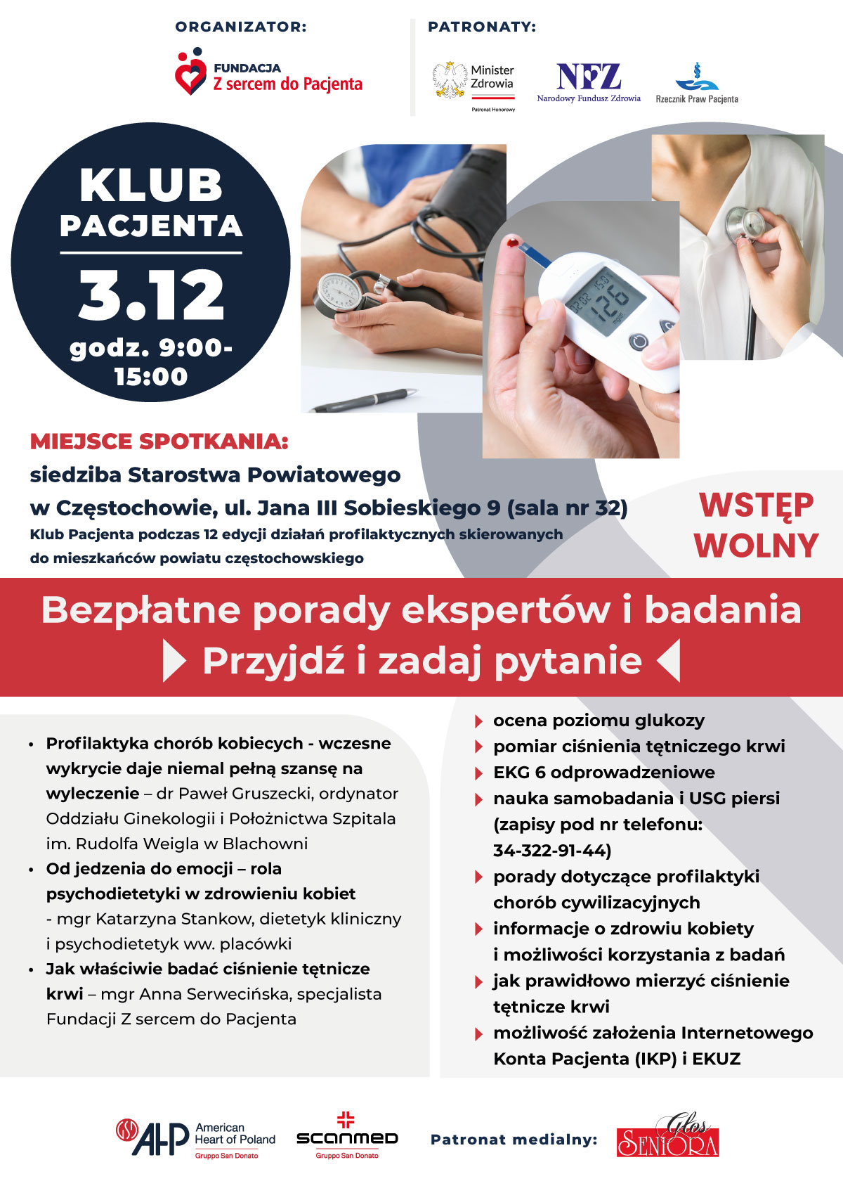 Klub Pacjenta w Częstochowie
