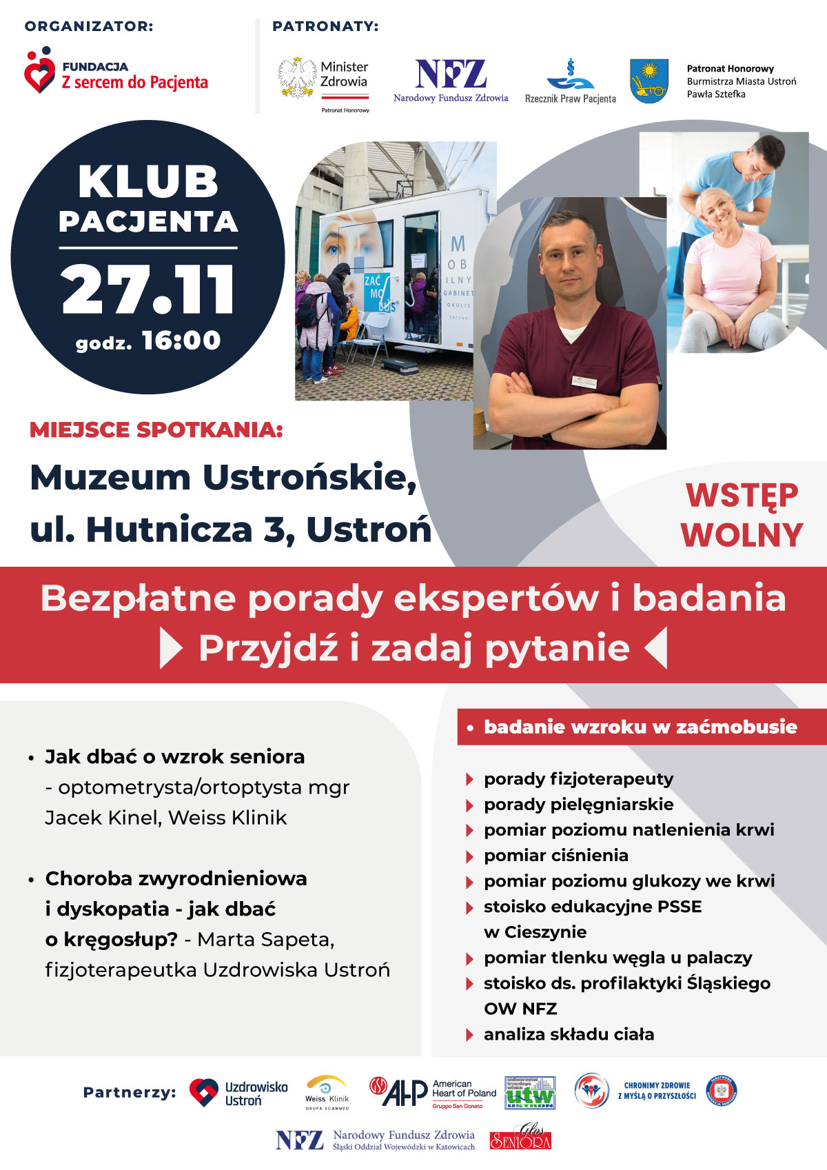 Klub Pacjenta w Ustroniu