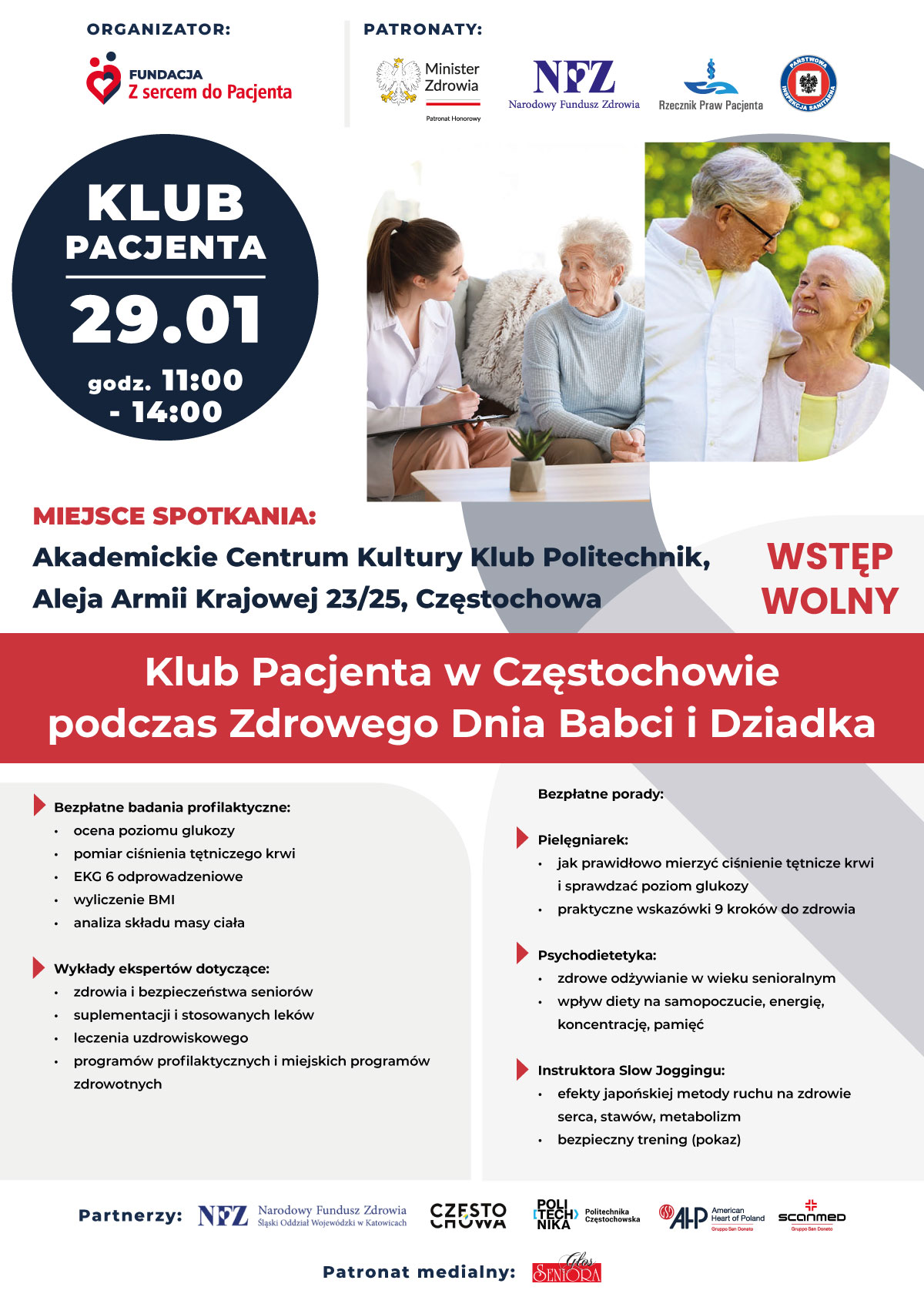 Klub Pacjenta w Częstochowie