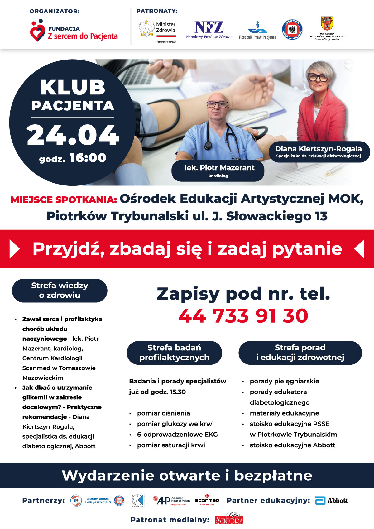 Klub Pacjenta w Piotrkowie Trybunalskim