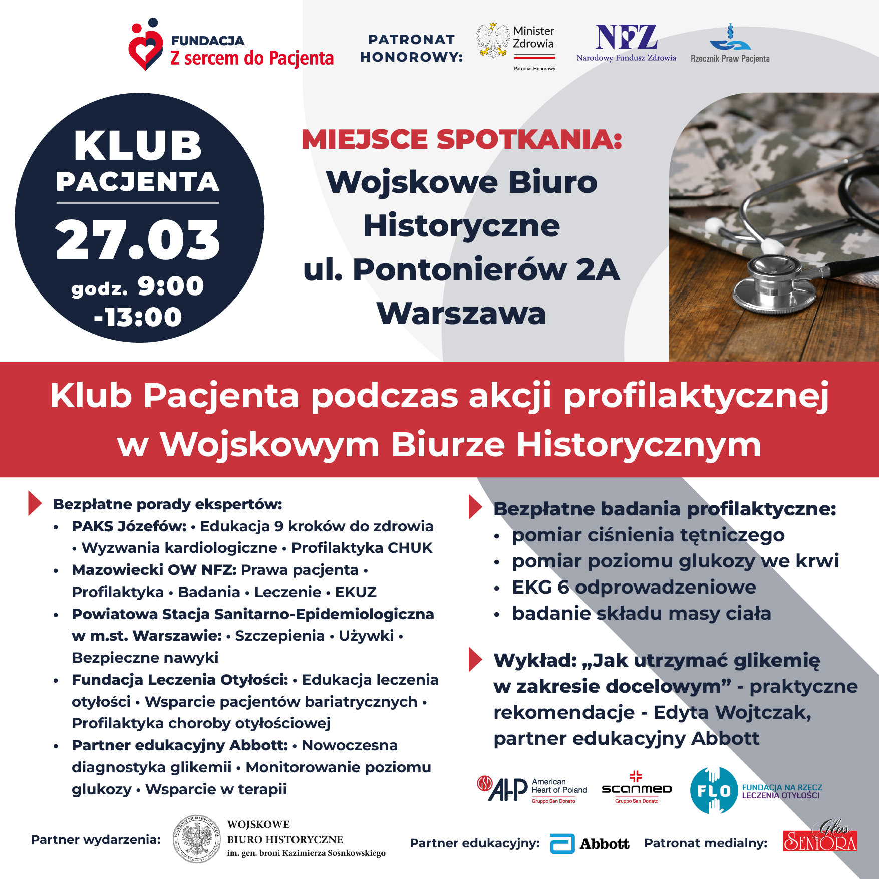 Klub Pacjenta w Warszawie