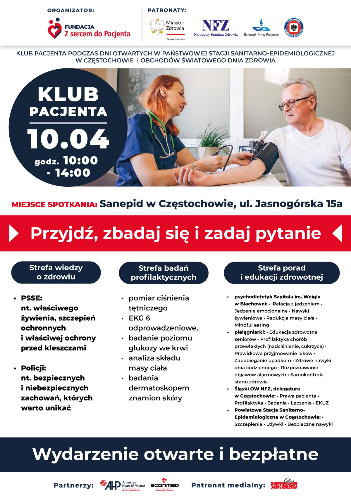Klub Pacjenta w Częstochowie