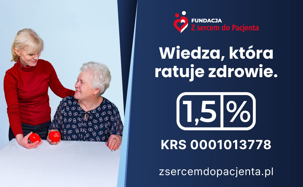 1.5% podatku – mały gest, który może uratować zdrowie i życie