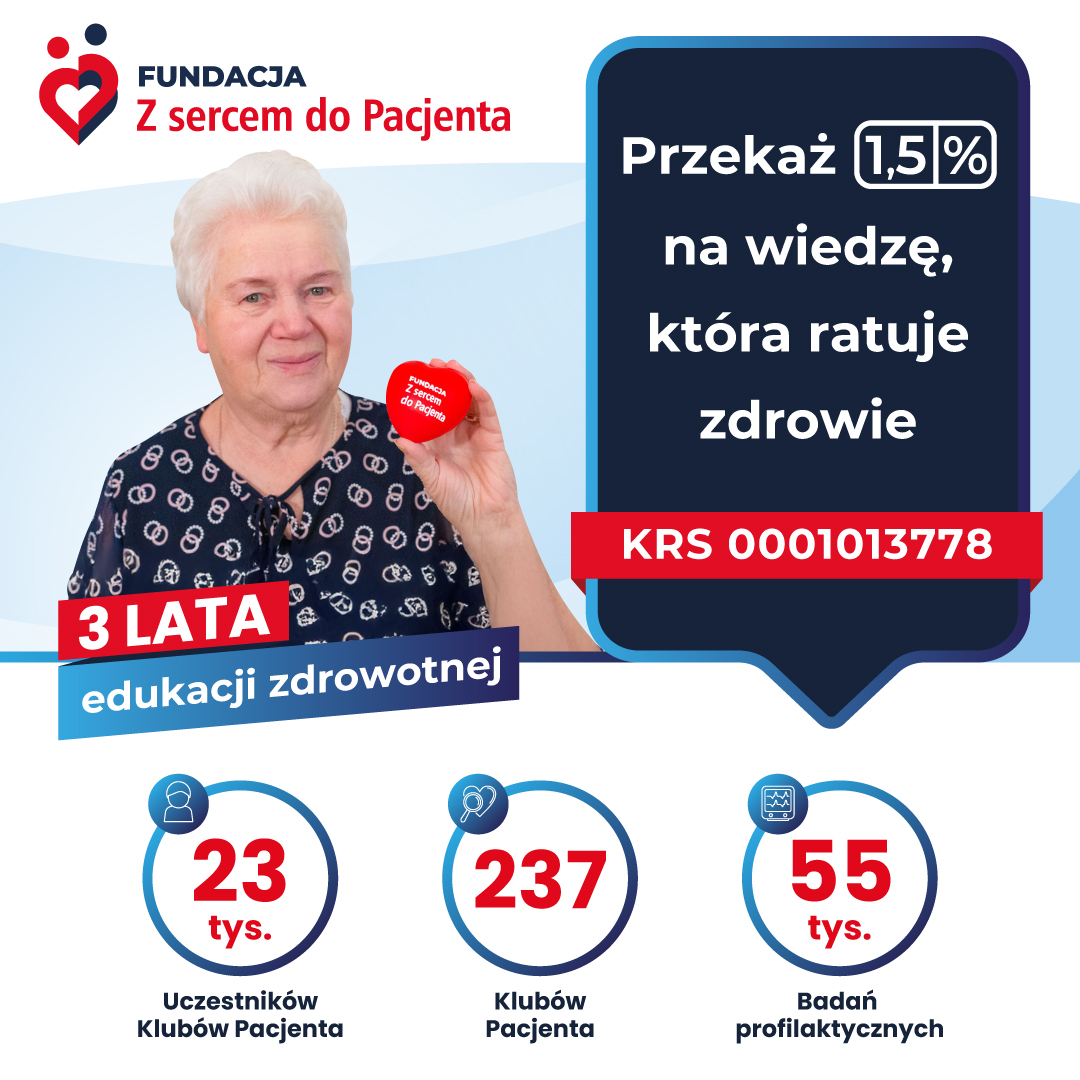1,5% podatku – wiedza, która ratuje zdrowie