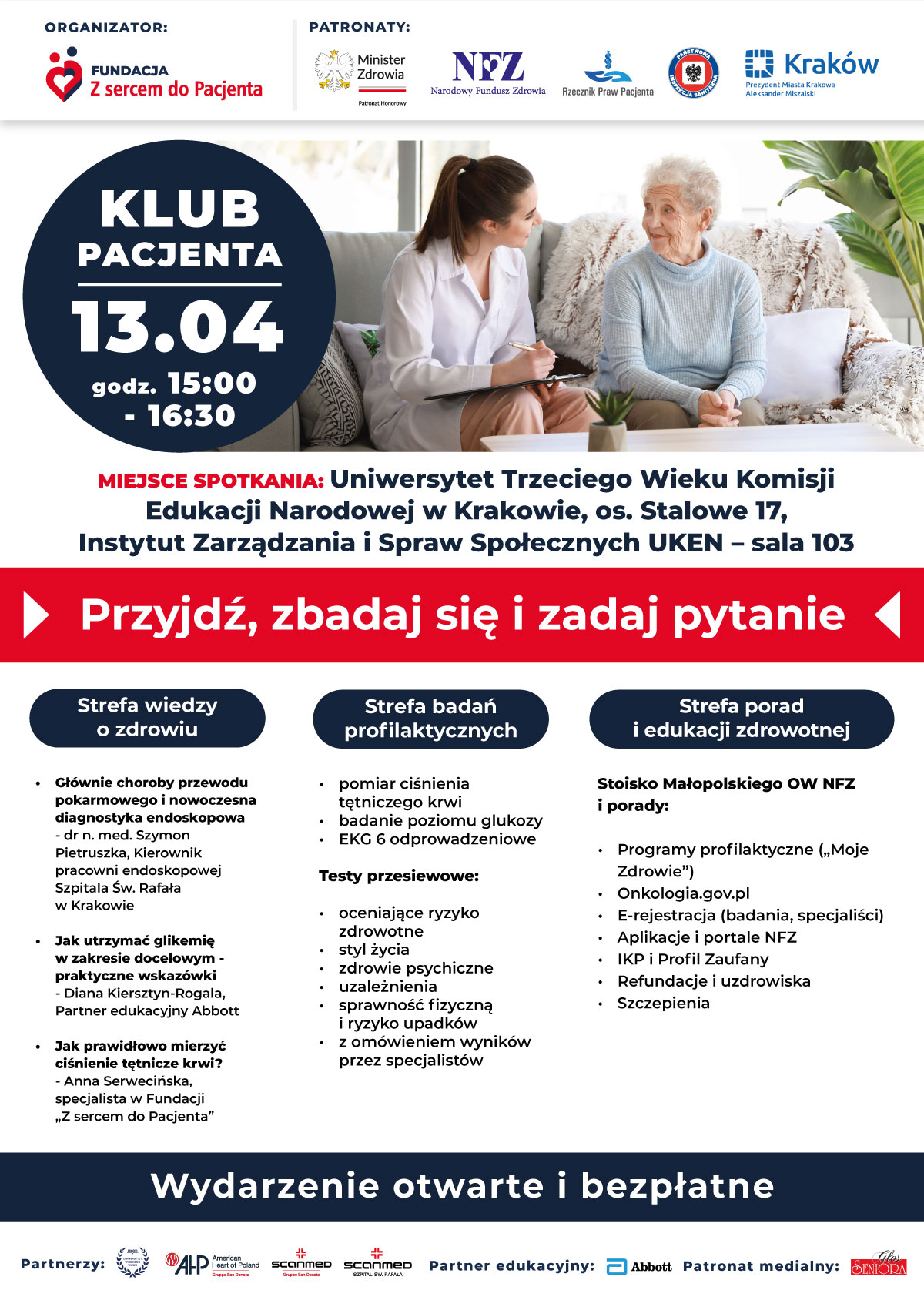 Klub Pacjenta w Krakowie