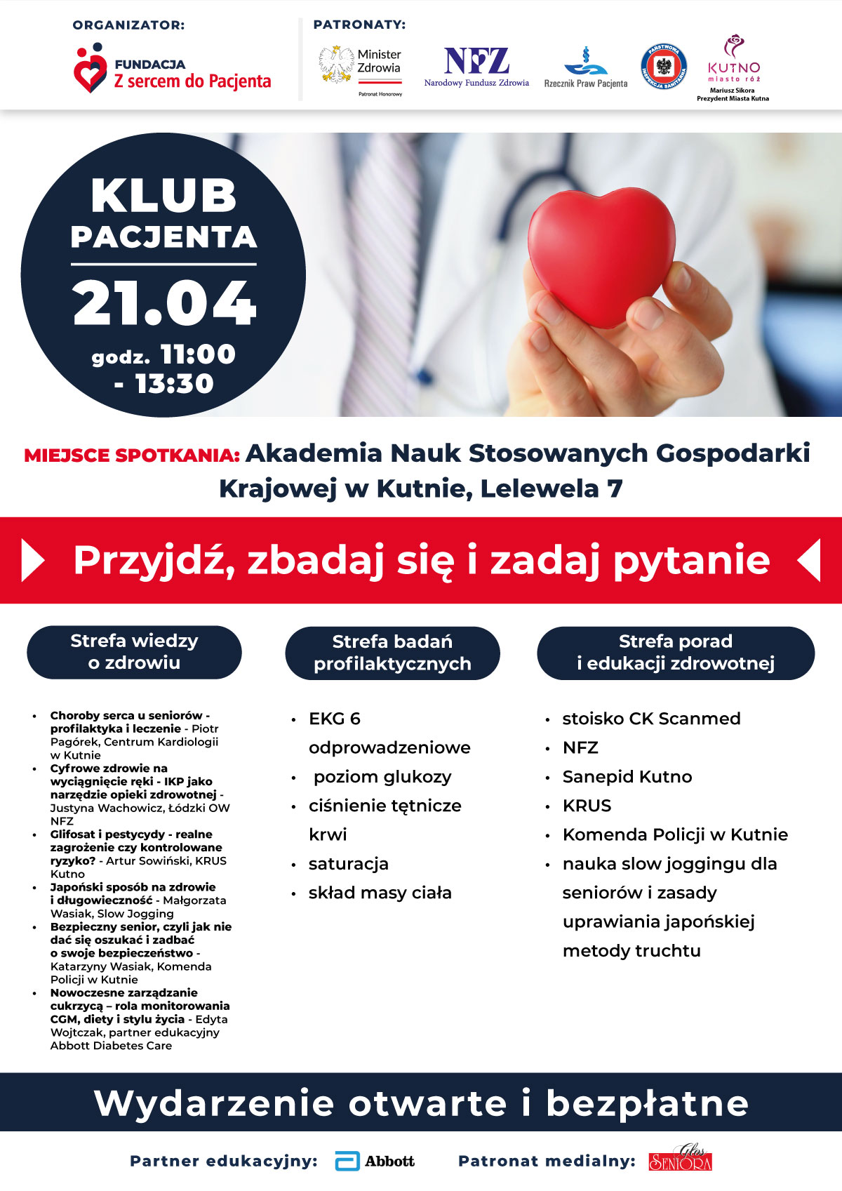 Klub Pacjenta w Kutnie