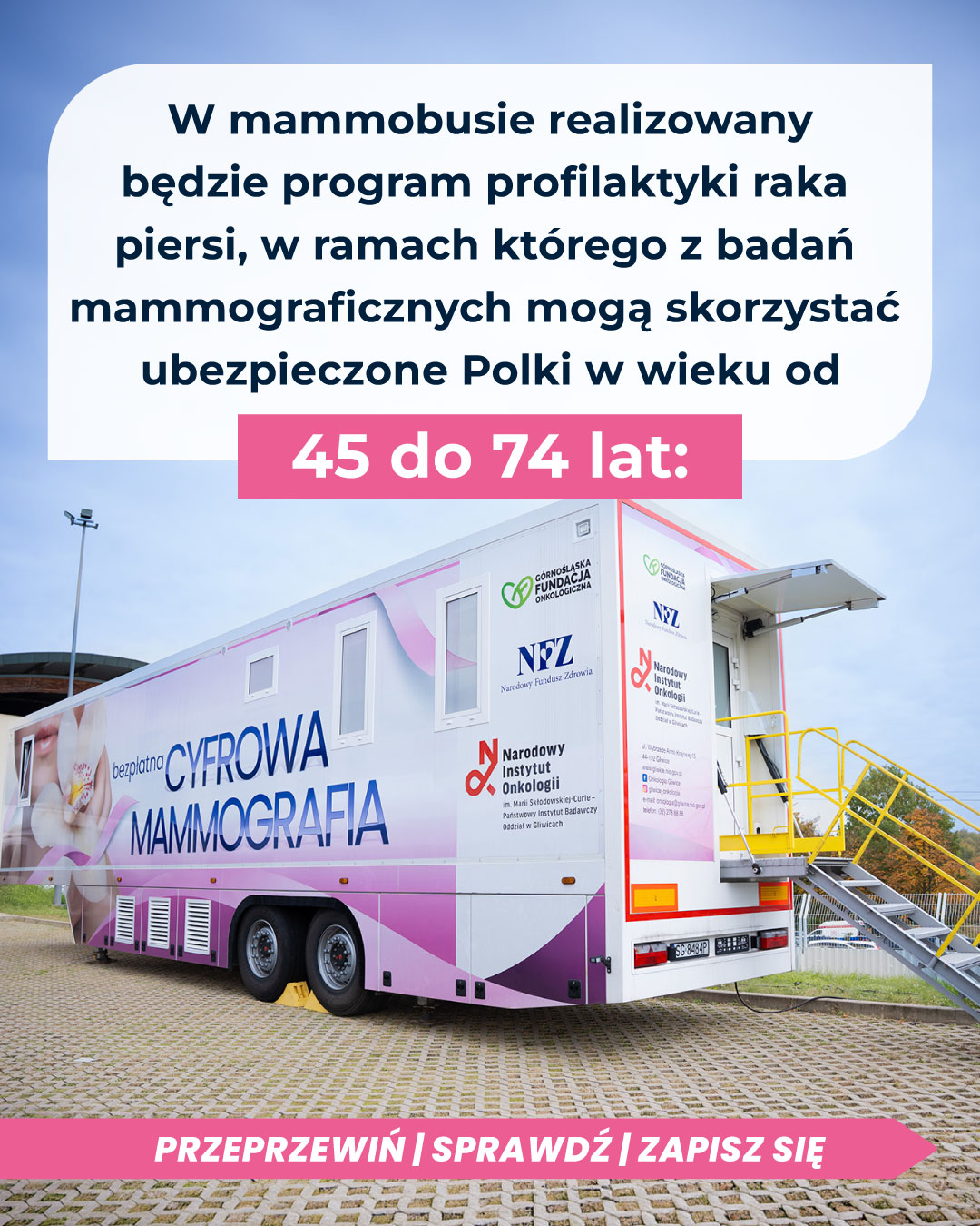 Profilaktyka, która ratuje życie – mammobus i cytobus podczas Centralnego Klubu Pacjenta w Ustroniu