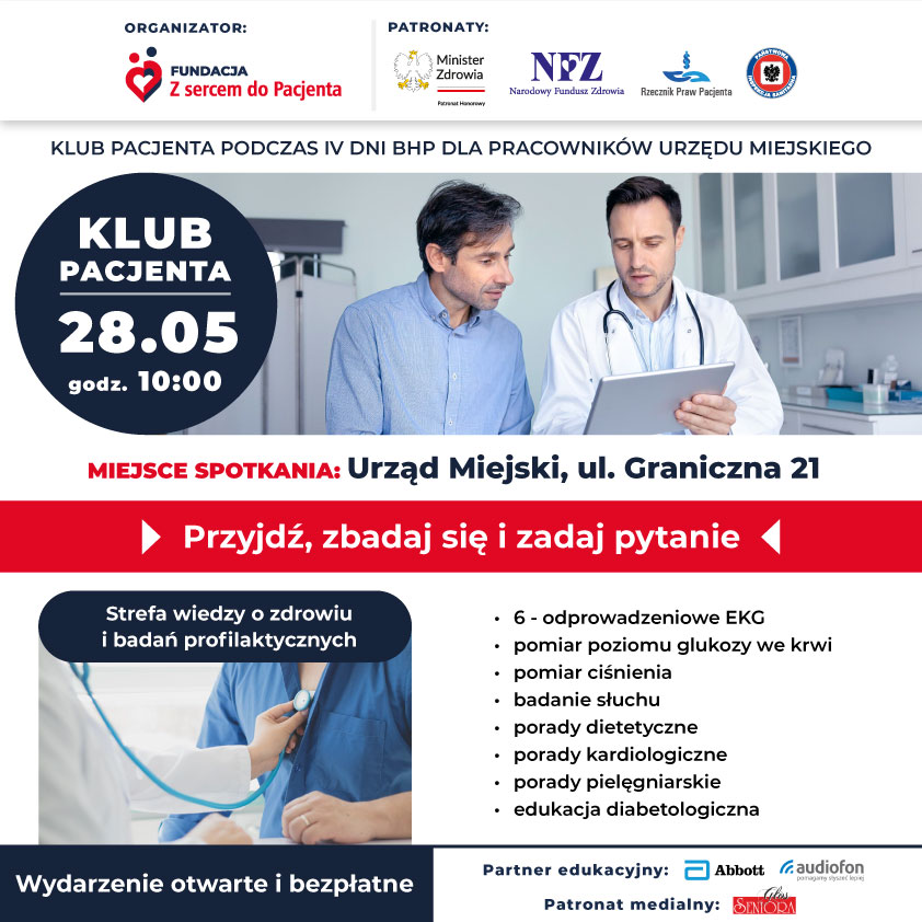 Klub Pacjenta w Dąbrowie Górniczej