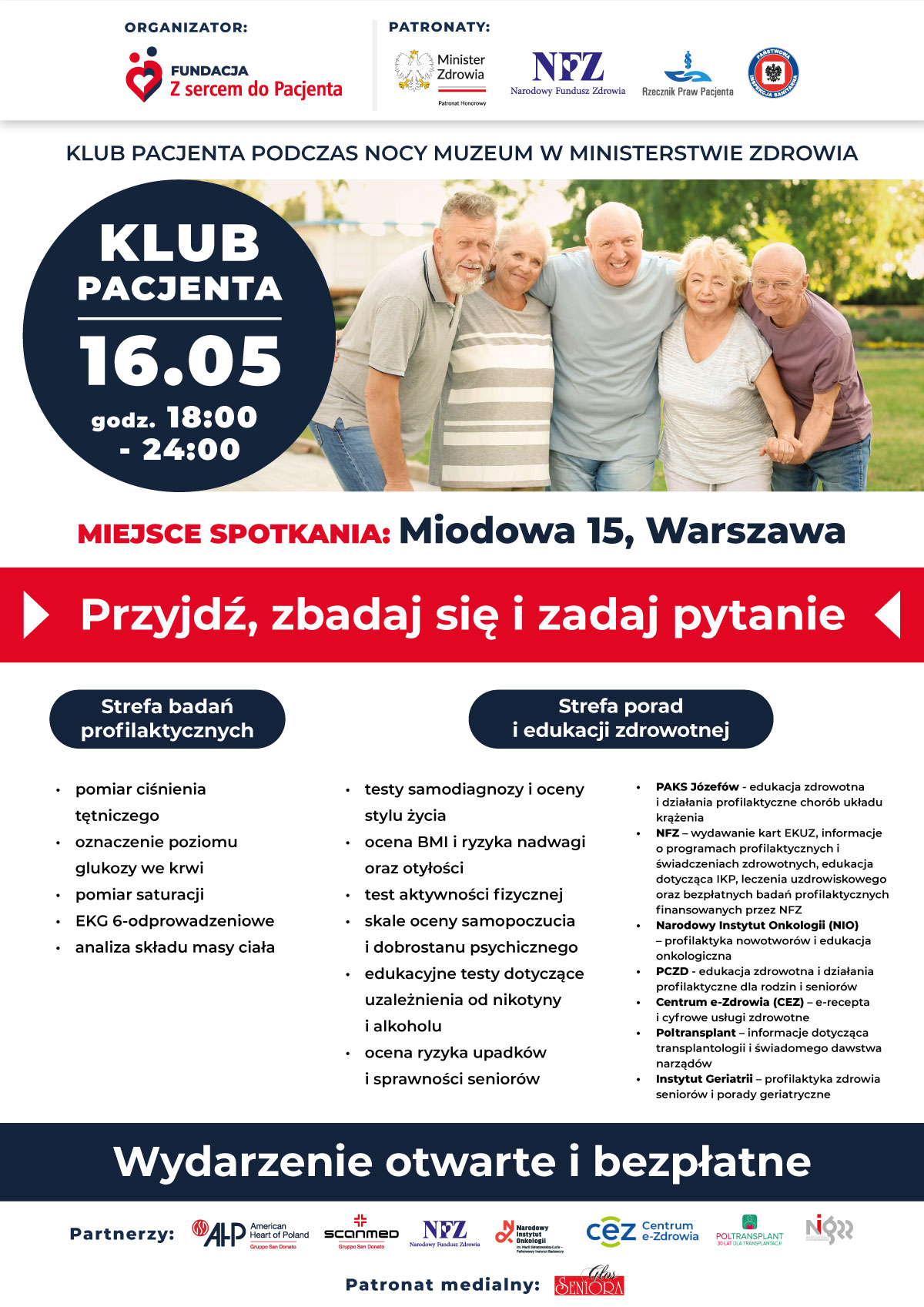 Klub Pacjenta w Warszawie