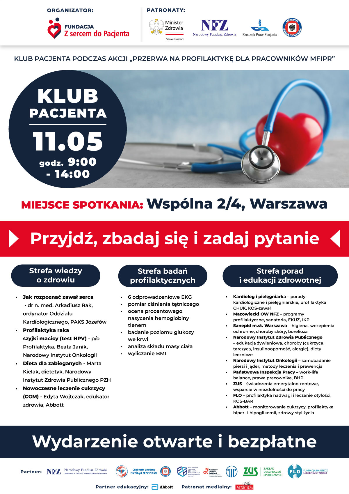 Klub Pacjenta w Warszawie