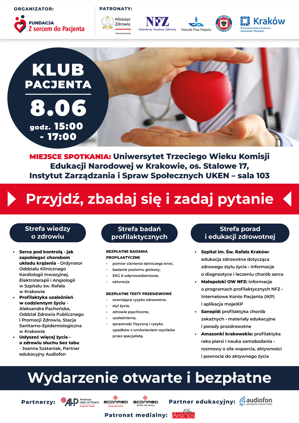 Klub Pacjenta w Krakowie