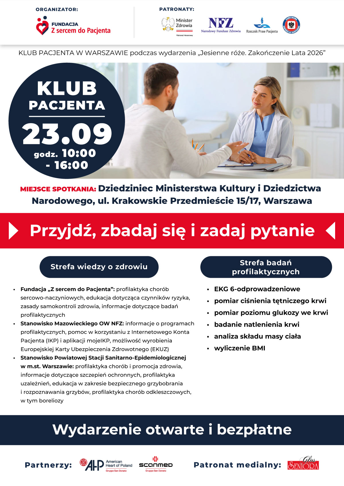 Klub Pacjenta w Warszawie