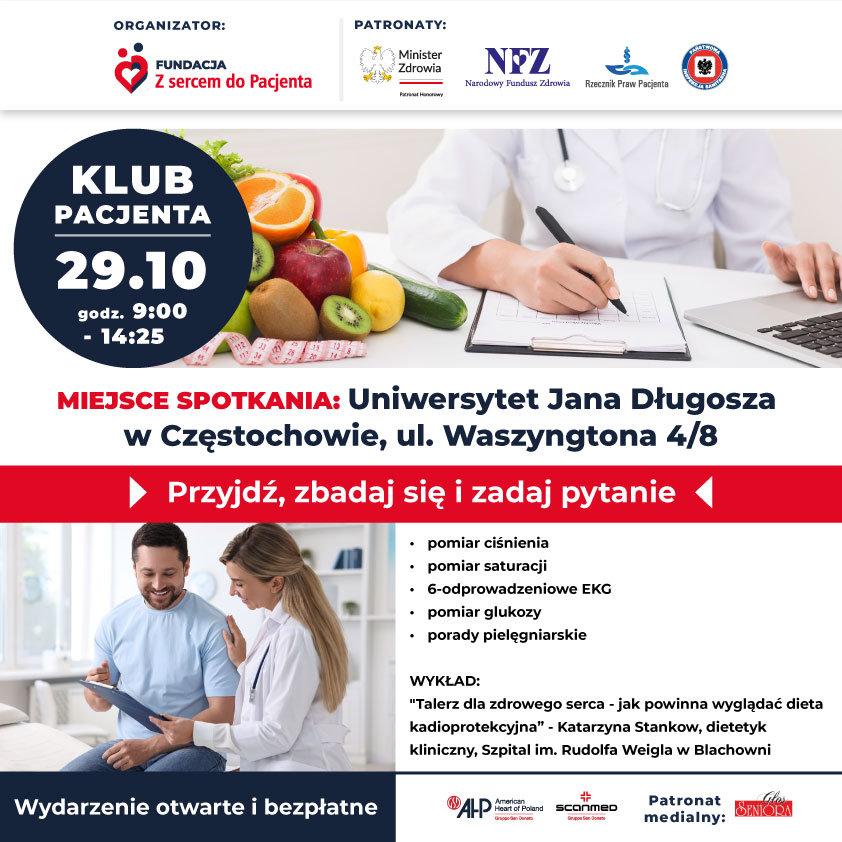 Klub Pacjenta w Częstochowie