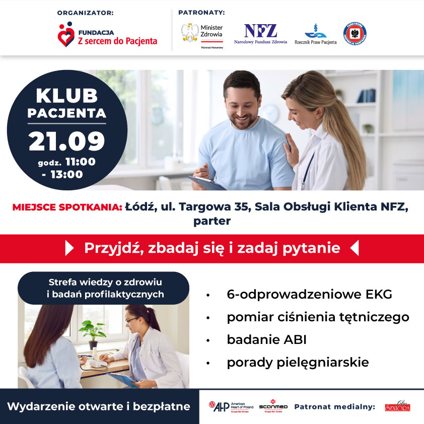 Klub Pacjenta w Łodzi