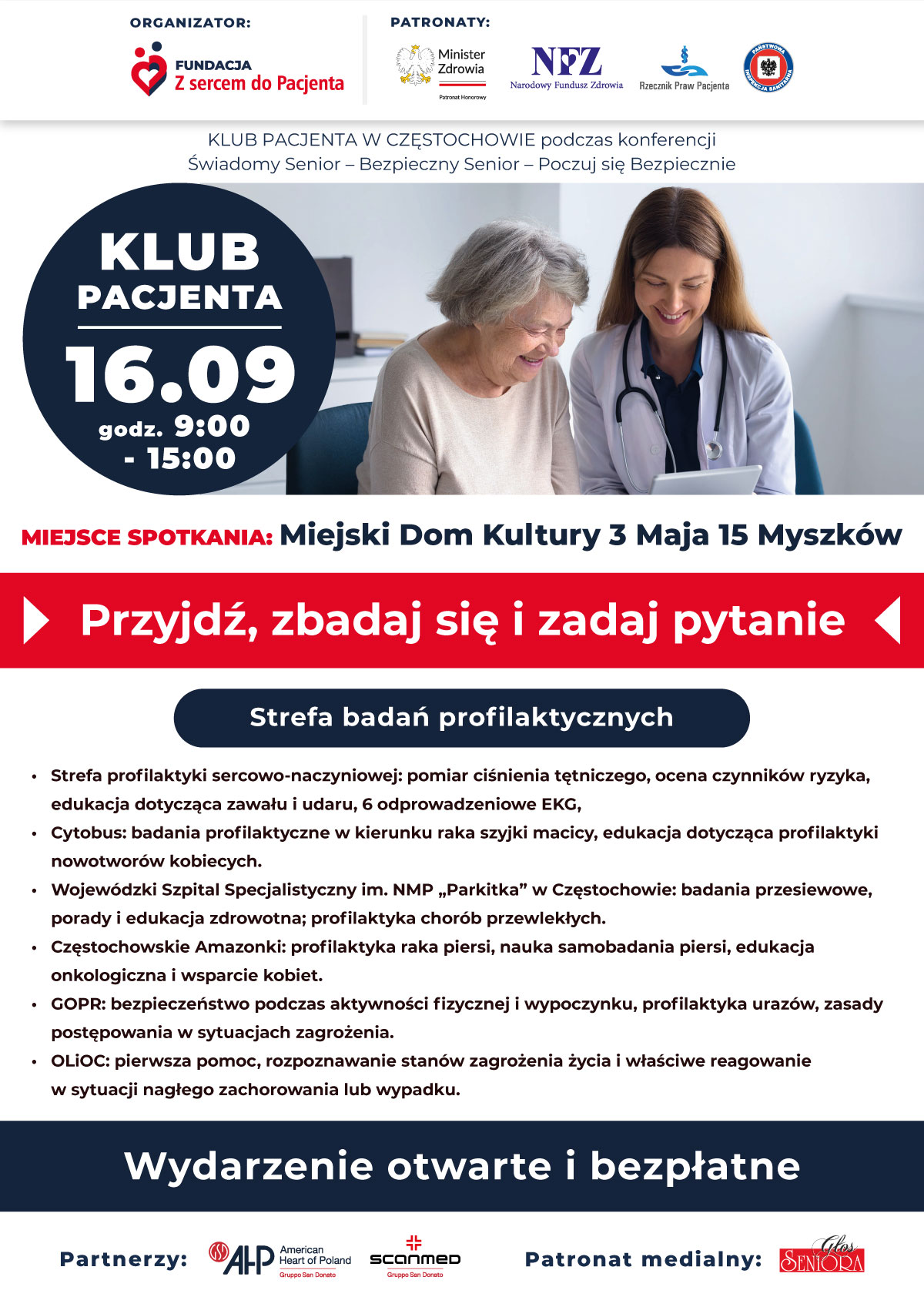 Klub Pacjenta w Myszkowie