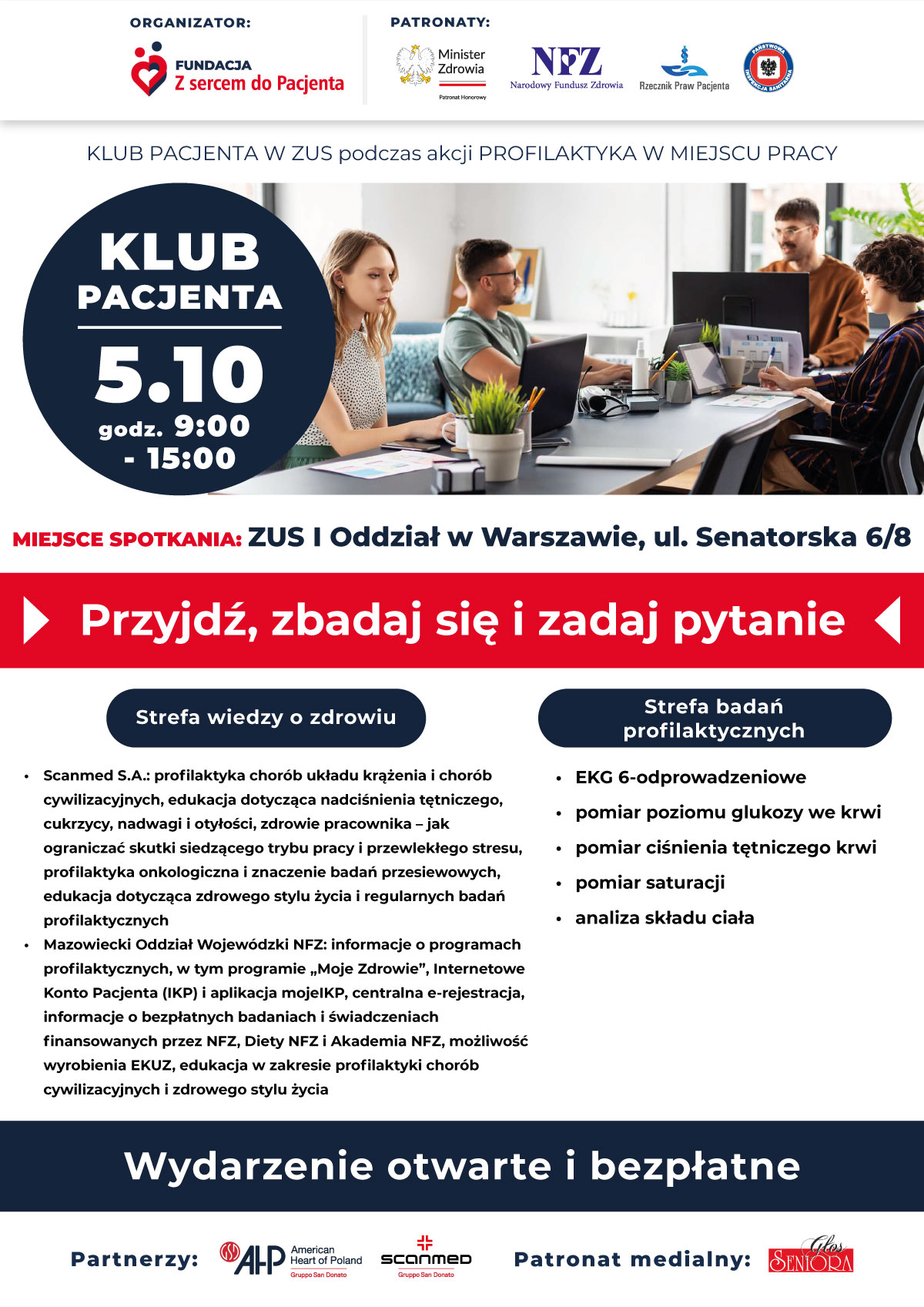 Klub Pacjenta w Warszawie